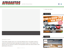 Tablet Screenshot of afroautos.com